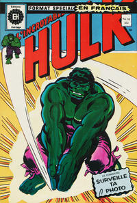Cover Thumbnail for L'Incroyable Hulk (Editions Héritage, 1968 series) #52