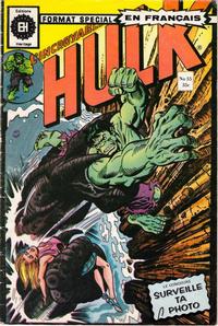 Cover Thumbnail for L'Incroyable Hulk (Editions Héritage, 1968 series) #55