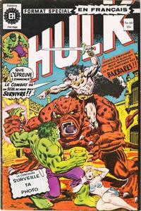 Cover Thumbnail for L'Incroyable Hulk (Editions Héritage, 1968 series) #60