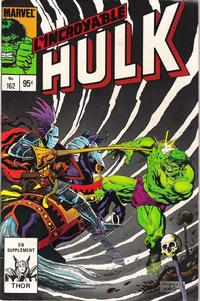 Cover Thumbnail for L'Incroyable Hulk (Editions Héritage, 1968 series) #162