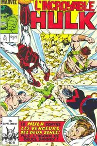 Cover Thumbnail for L'Incroyable Hulk (Editions Héritage, 1968 series) #176