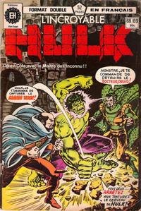 Cover Thumbnail for L'Incroyable Hulk (Editions Héritage, 1968 series) #68/69