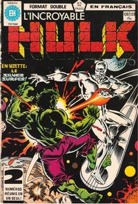 Cover for L'Incroyable Hulk (Editions Héritage, 1968 series) #108/109