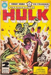 Cover Thumbnail for L'Incroyable Hulk (Editions Héritage, 1968 series) #122/123