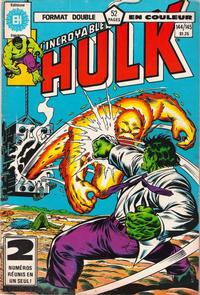 Cover Thumbnail for L'Incroyable Hulk (Editions Héritage, 1968 series) #144/145