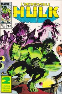 Cover Thumbnail for L'Incroyable Hulk (Editions Héritage, 1968 series) #156/157