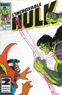 Cover Thumbnail for L'Incroyable Hulk (Editions Héritage, 1968 series) #158/159
