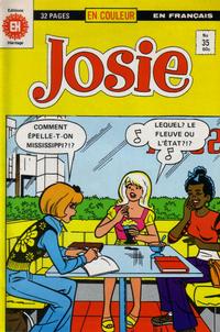 Cover Thumbnail for Josie (Editions Héritage, 1974 series) #35