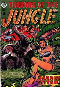 Cover Thumbnail for Terrors of the Jungle (Star Publications, 1953 series) #5