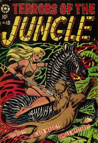 Cover for Terrors of the Jungle (Star Publications, 1953 series) #10