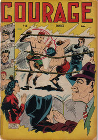 Cover Thumbnail for Courage Comics (J. Edward Slavin, 1945 series) #2