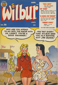 Cover for Wilbur Comics (Archie, 1944 series) #56