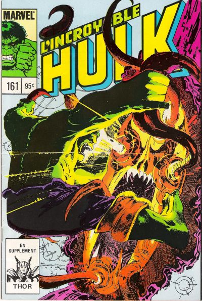 Cover for L'Incroyable Hulk (Editions Héritage, 1968 series) #161