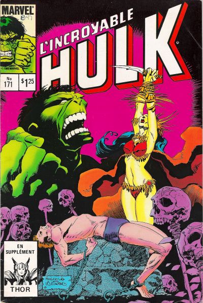 Cover for L'Incroyable Hulk (Editions Héritage, 1968 series) #171