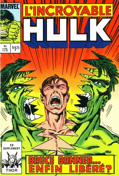 Cover for L'Incroyable Hulk (Editions Héritage, 1968 series) #175