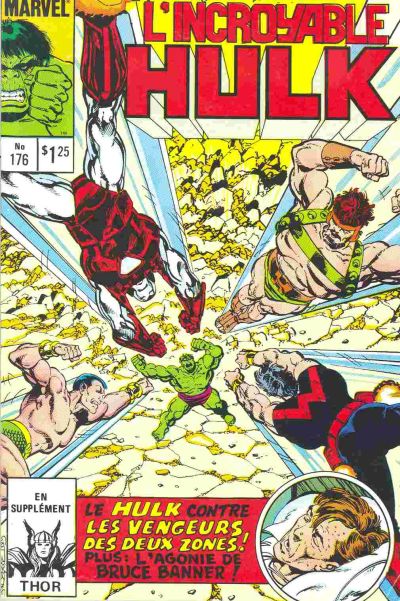 Cover for L'Incroyable Hulk (Editions Héritage, 1968 series) #176