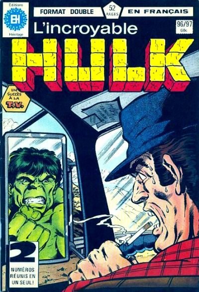 Cover for L'Incroyable Hulk (Editions Héritage, 1968 series) #96/97