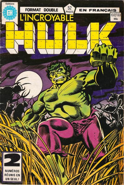 Cover for L'Incroyable Hulk (Editions Héritage, 1968 series) #132/133