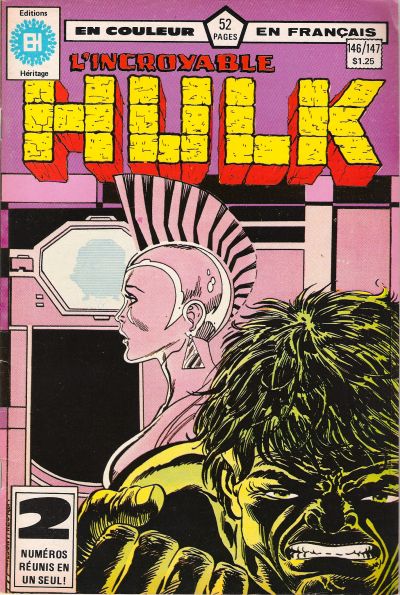 Cover for L'Incroyable Hulk (Editions Héritage, 1968 series) #146/147