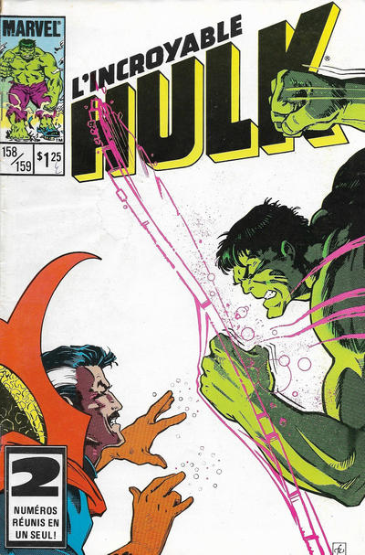 Cover for L'Incroyable Hulk (Editions Héritage, 1968 series) #158/159