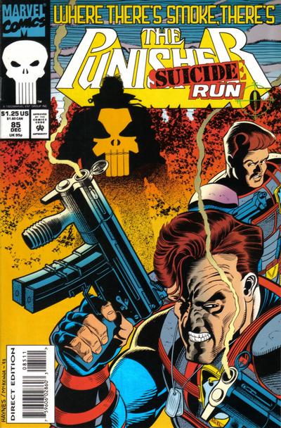 Cover for The Punisher (Marvel, 1987 series) #85 [Direct Edition]