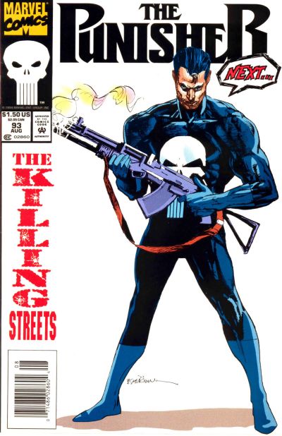Cover for The Punisher (Marvel, 1987 series) #93 [Newsstand]