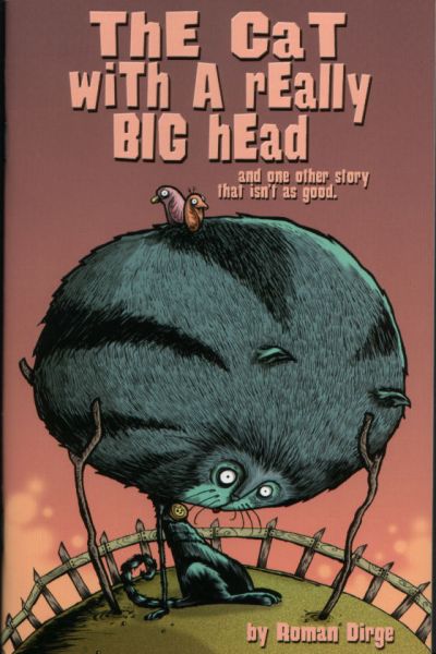 Cover for The Cat with a Really Big Head (Slave Labor, 2002 series) 