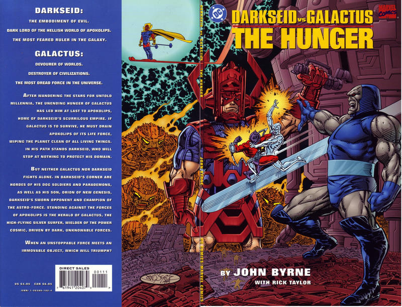 Cover for Darkseid vs. Galactus: The Hunger (DC, 1995 series) [First Printing]