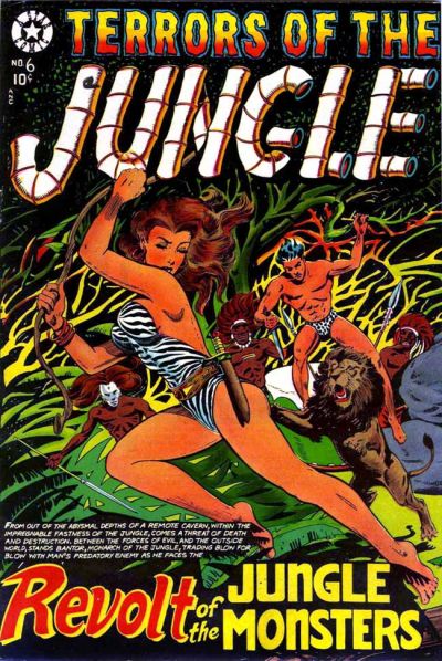 Cover for Terrors of the Jungle (Star Publications, 1953 series) #6