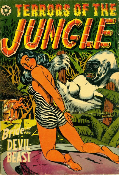Cover for Terrors of the Jungle (Star Publications, 1953 series) #7