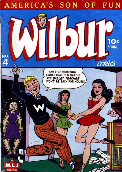 Cover for Wilbur Comics (Archie, 1944 series) #4
