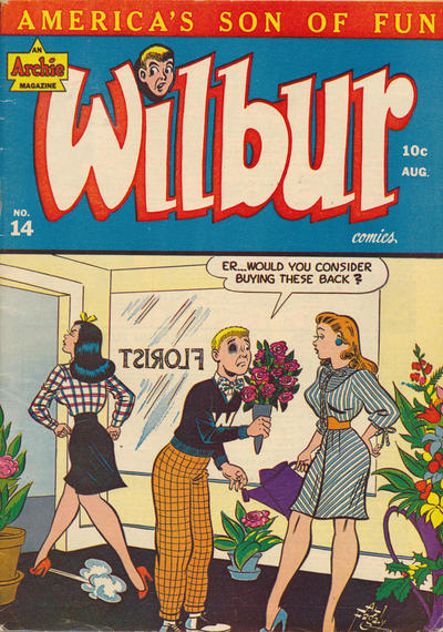 Cover for Wilbur Comics (Archie, 1944 series) #14