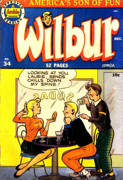 Cover for Wilbur Comics (Archie, 1944 series) #34
