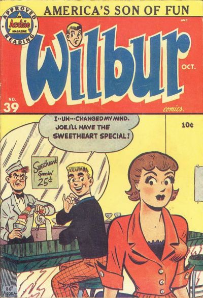 Cover for Wilbur Comics (Archie, 1944 series) #39