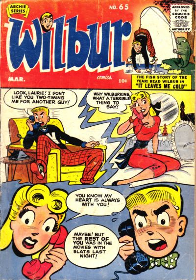 Cover for Wilbur Comics (Archie, 1944 series) #65