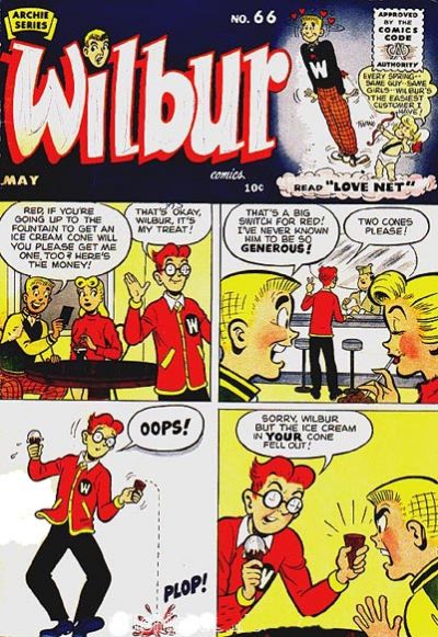 Cover for Wilbur Comics (Archie, 1944 series) #66