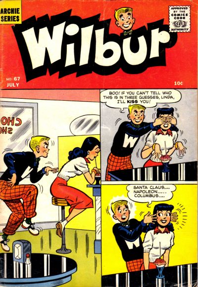 Cover for Wilbur Comics (Archie, 1944 series) #67