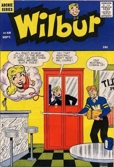 Cover for Wilbur Comics (Archie, 1944 series) #68