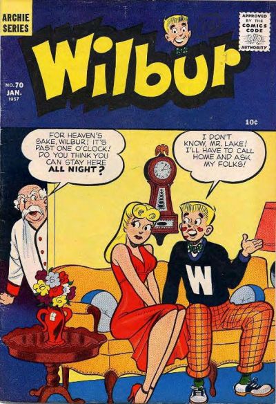 Cover for Wilbur Comics (Archie, 1944 series) #70