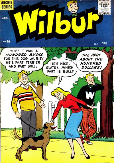 Cover for Wilbur Comics (Archie, 1944 series) #76
