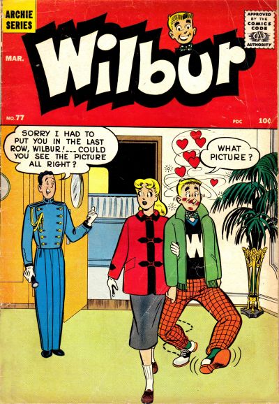 Cover for Wilbur Comics (Archie, 1944 series) #77