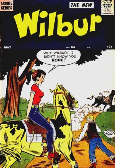 Cover for Wilbur Comics (Archie, 1944 series) #84