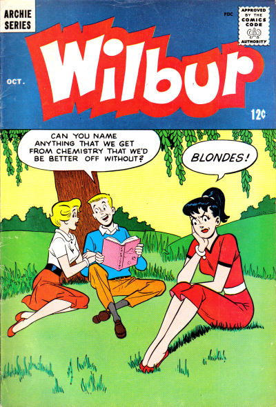 Cover for Wilbur Comics (Archie, 1944 series) #89