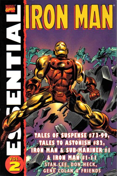 Cover for Essential Iron Man (Marvel, 2000 series) #2