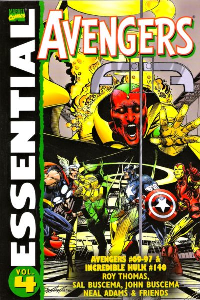 Cover for Essential Avengers (Marvel, 1999 series) #4