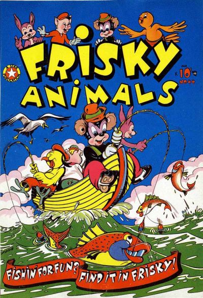 Cover for Frisky Animals (Star Publications, 1951 series) #44