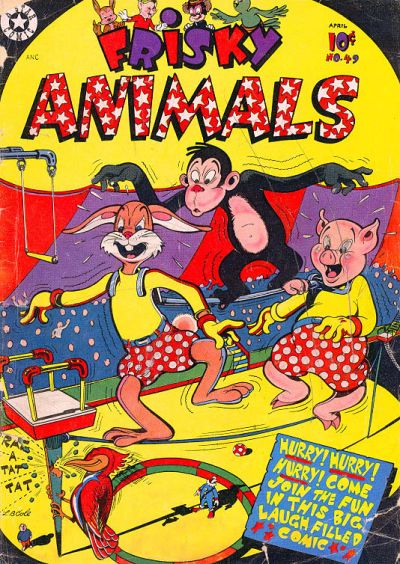 Cover for Frisky Animals (Star Publications, 1951 series) #49