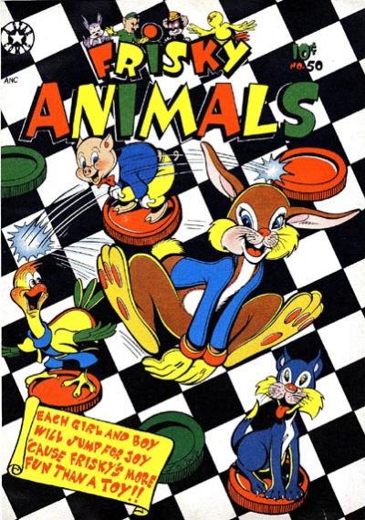 Cover for Frisky Animals (Star Publications, 1951 series) #50