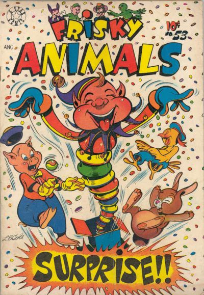 Cover for Frisky Animals (Star Publications, 1951 series) #53