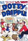 Cover for Dotty Dripple Comics (Harvey, 1948 series) #22